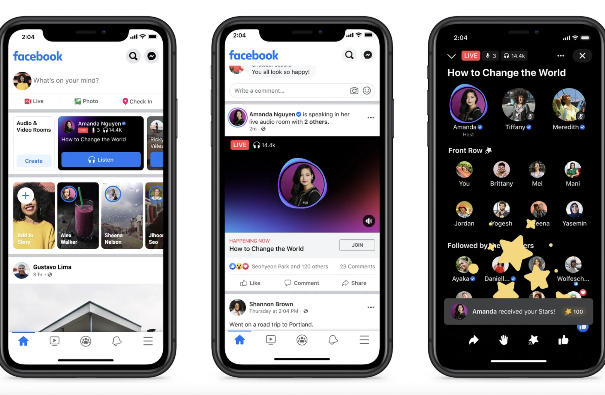 Facebook’s Clubhouse rival Live Audio Rooms launches in US