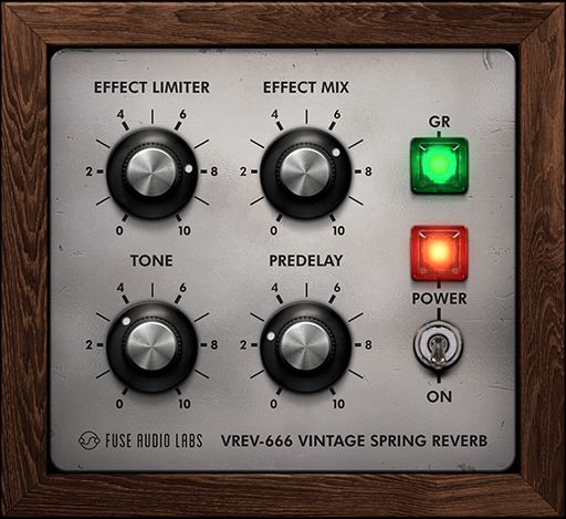 Free VST – spring reverb plugin from Fuse Audio Labs