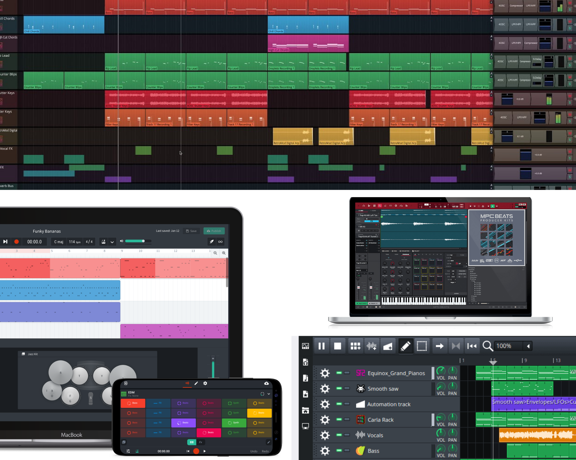 Best alternatives to GarageBand for non-Apple devices