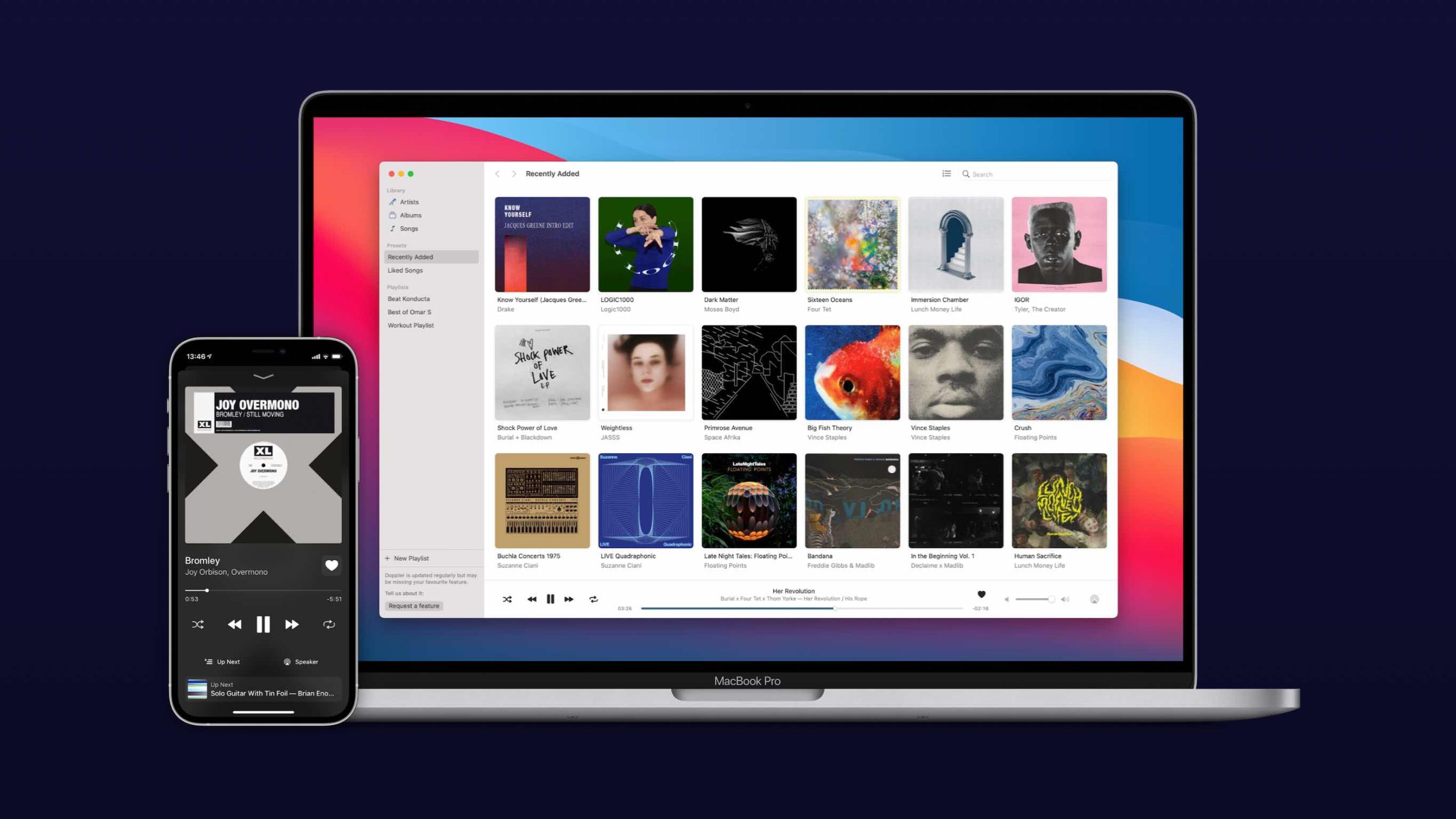 Doppler HiFi music player launches for Mac with iOS integration
