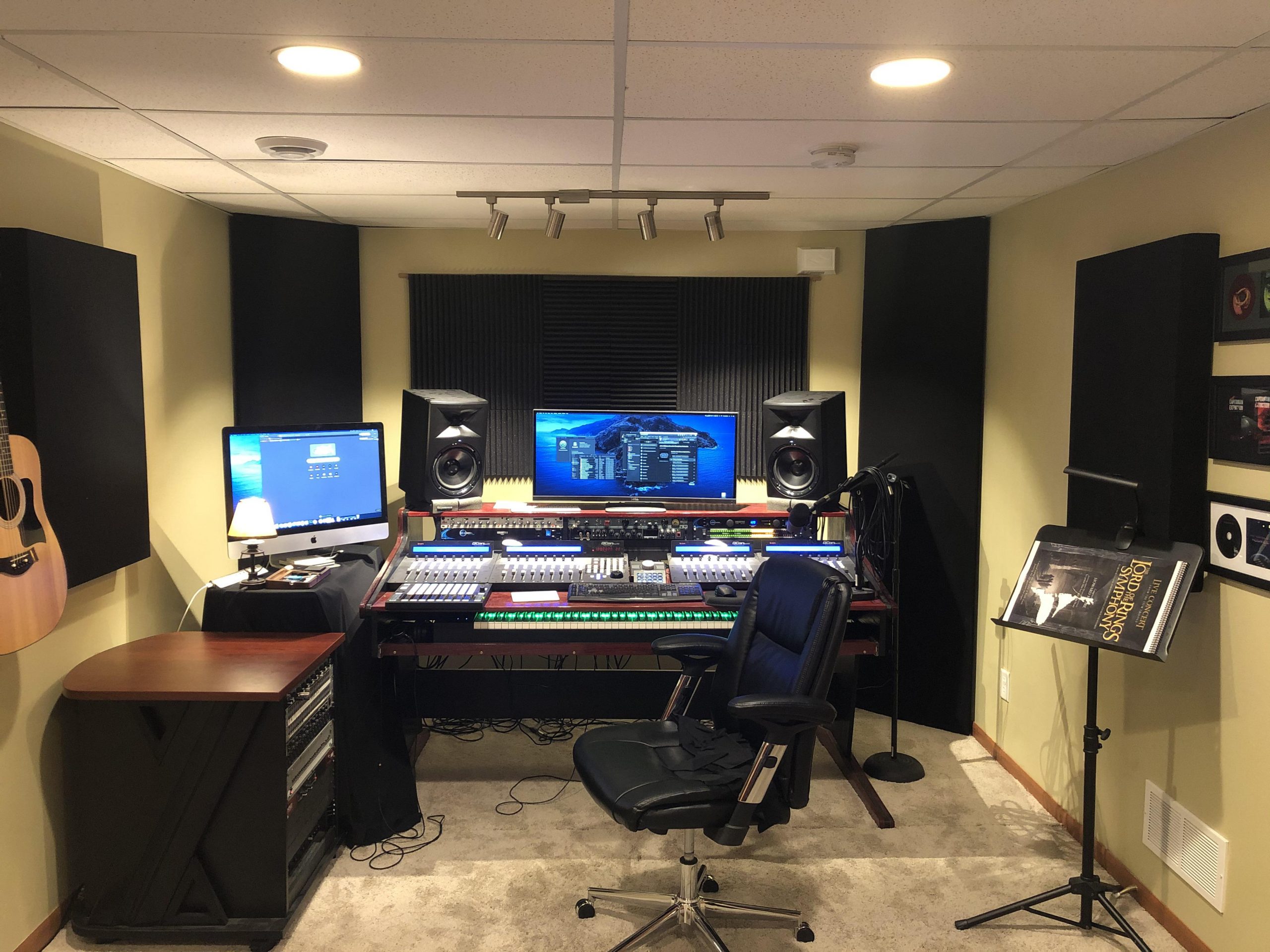 home recording studio tour