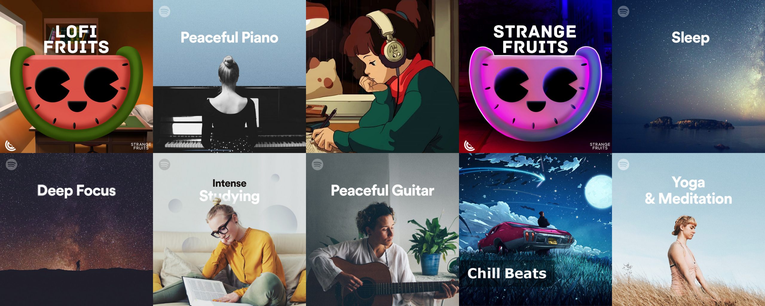 The most-liked ambient, relaxation & experimental Spotify playlists