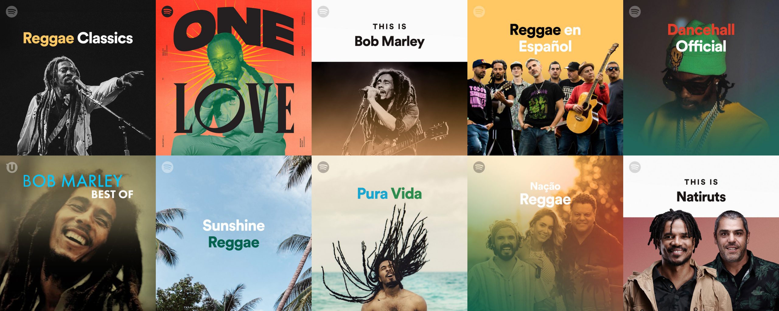 10 most-followed Spotify playlists for reggae music