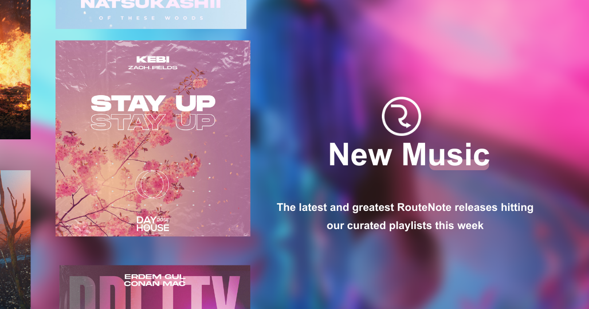 RouteNote’s New Music Releases 6th August, 2021: 8 new tracks enter the RouteNote curated playlists