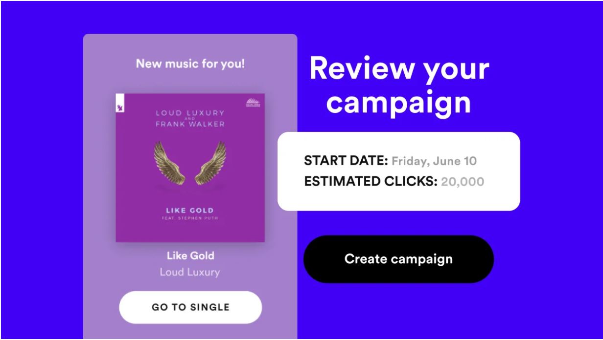What is a Spotify Marquee campaign?