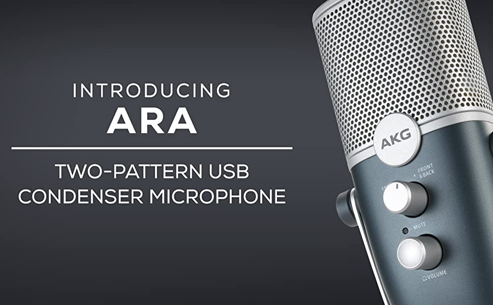 AKG’s new $99 Ara USB condenser microphone is perfect for musicians, podcasters, bloggers and gamers