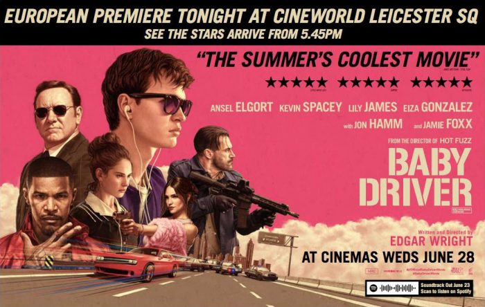 Inspiration 1 Baby Driver movie poster (US)