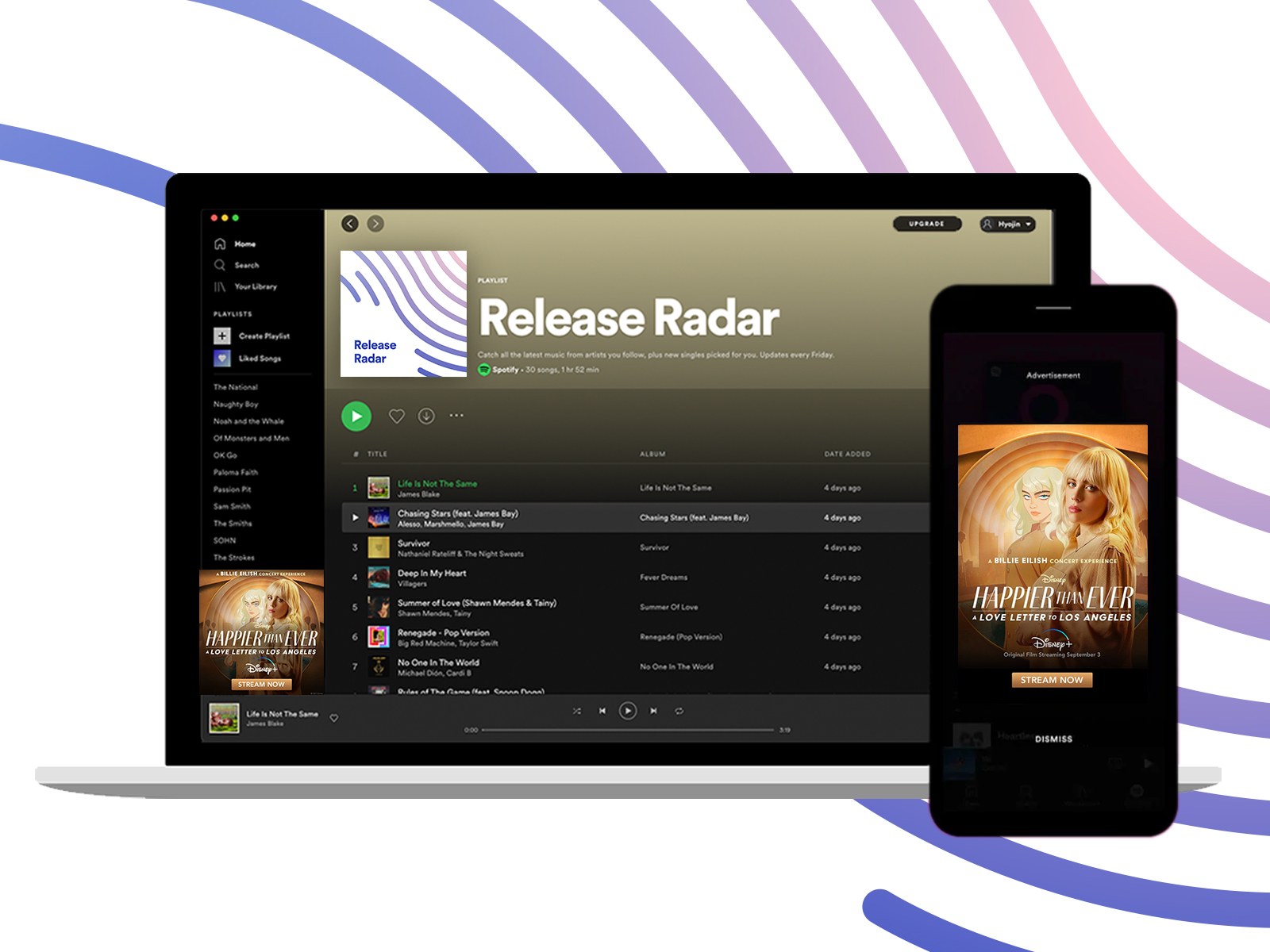 Spotify’s Release Radar is the third personalized playlist to open up to sponsorships
