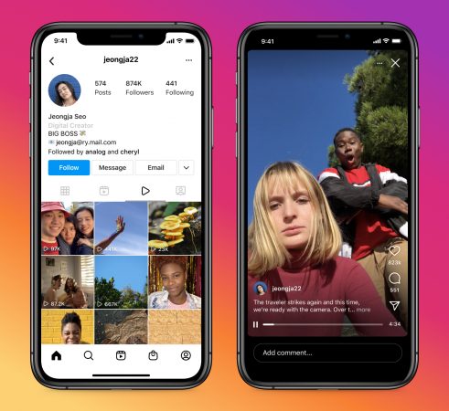 Instagram are combining IGTV and feed videos into 'Instagram Video ...