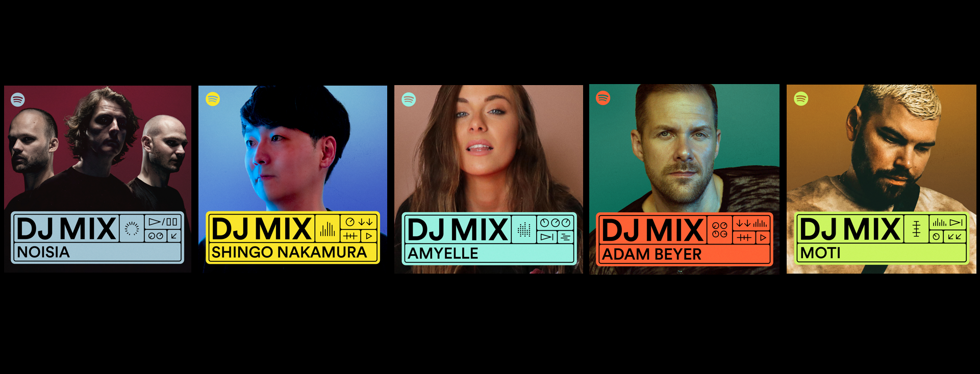 Spotify are now streaming DJ Mixes with many more on the way