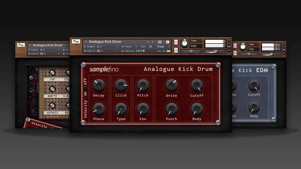 Download 1,135 free deep bass drum machine sounds - Samplefino Analogue ...