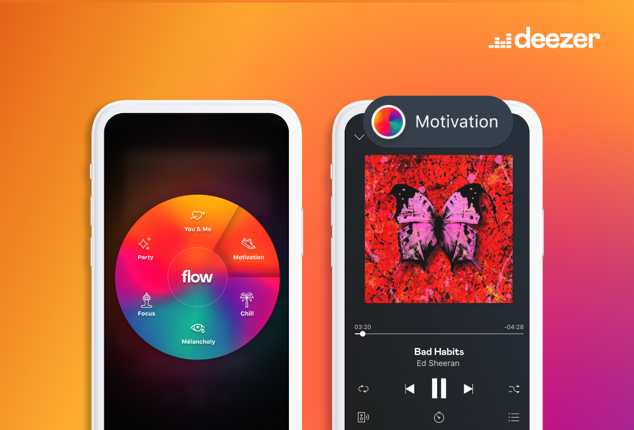 Deezer’s new Flow Moods mix evolves with your emotions