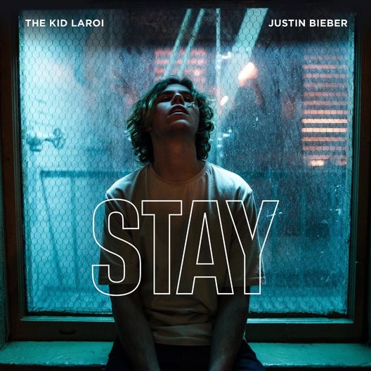 ‘STAY’ – The Kid Laroi, Justin Bieber album art
