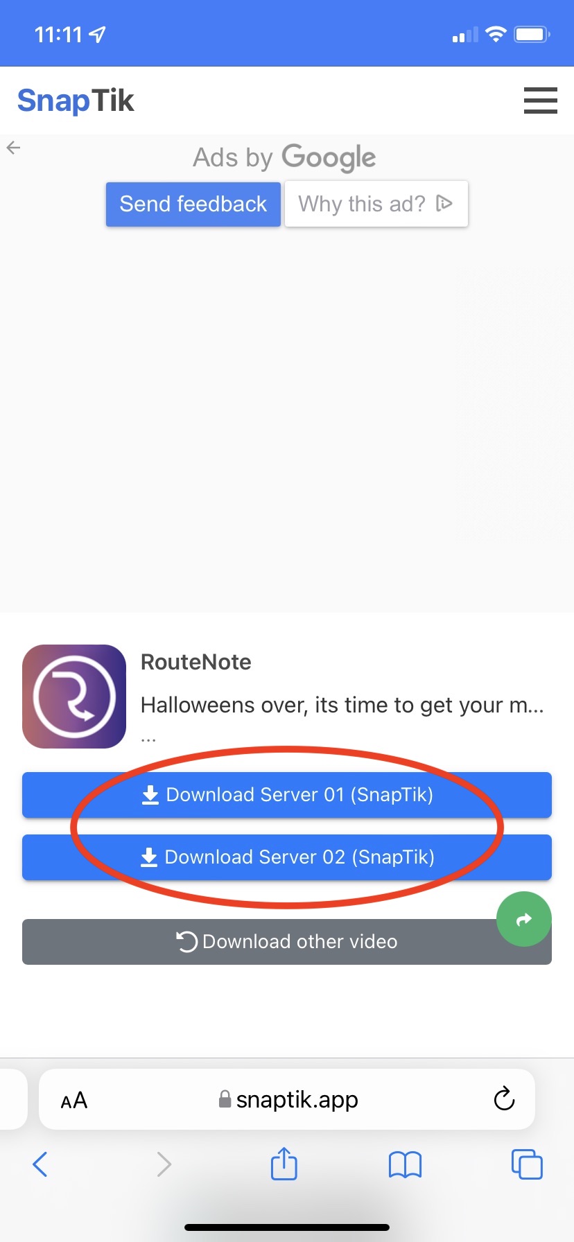 How to download TikTok videos without the watermark on mobile step 4