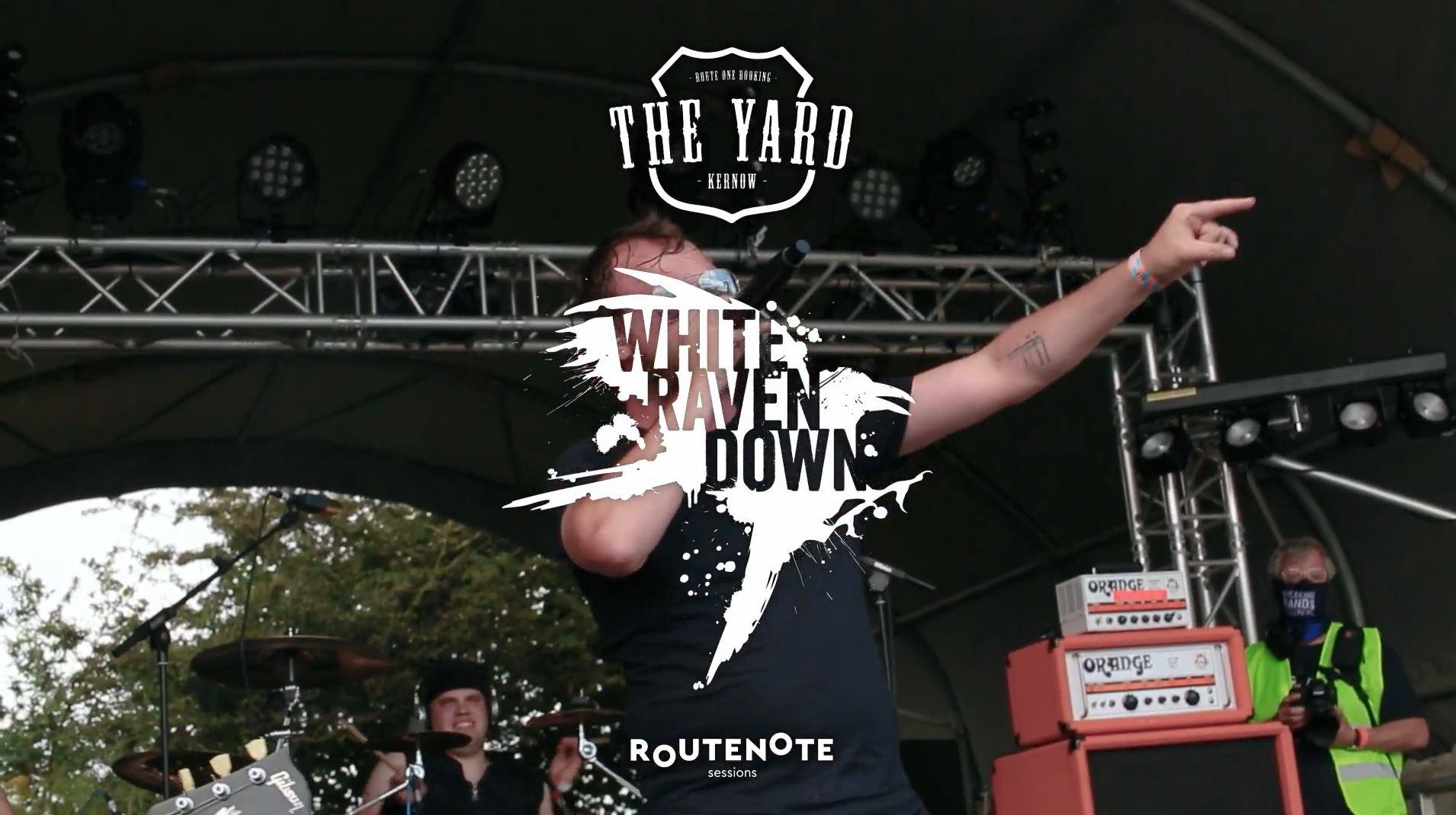 White Raven Down tear up The Yard with Salvation (video)