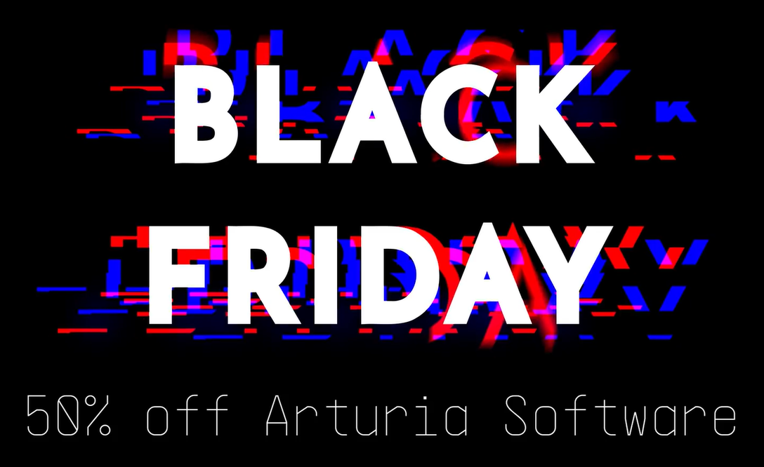 Half price Black Friday Arturia deals on music software