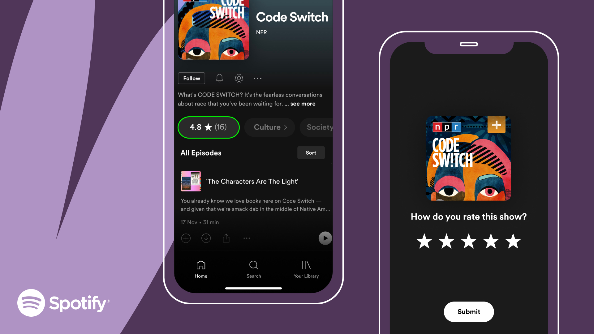 Spotify Podcast Reviews: How to Rate on Spotify, See Your Rating