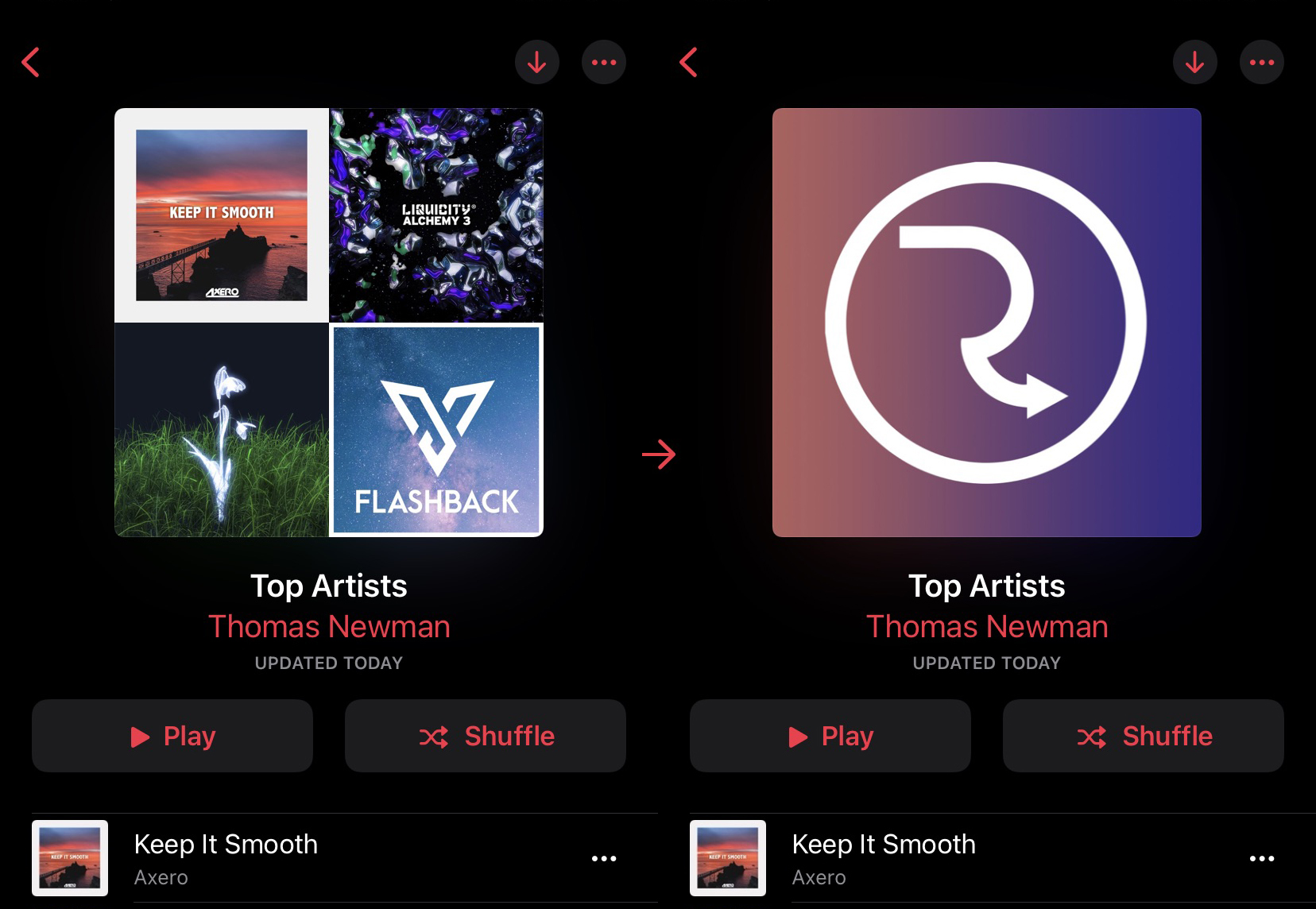 How to change your Apple Music playlist cover