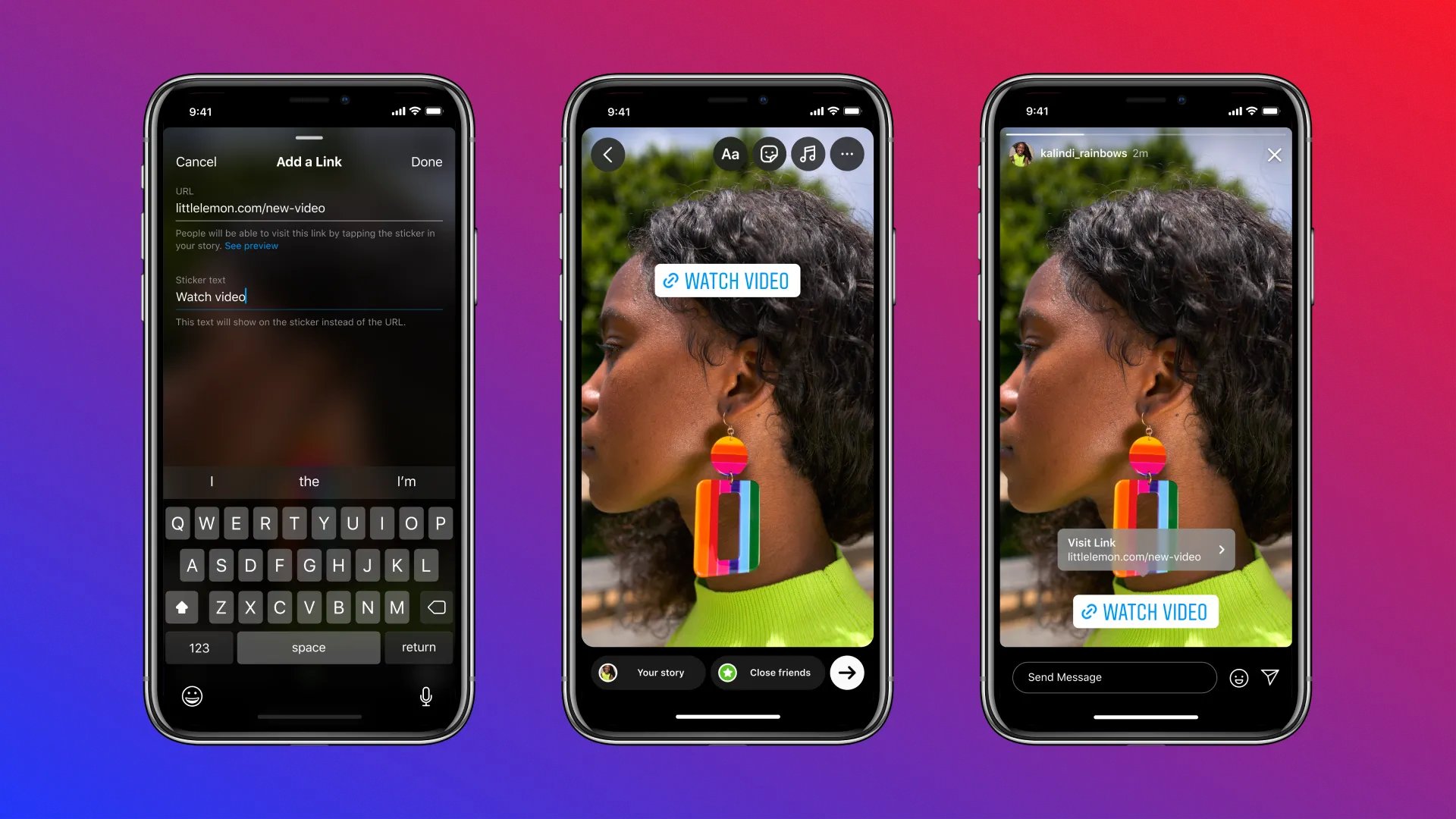 How to customize your links on Instagram Stories