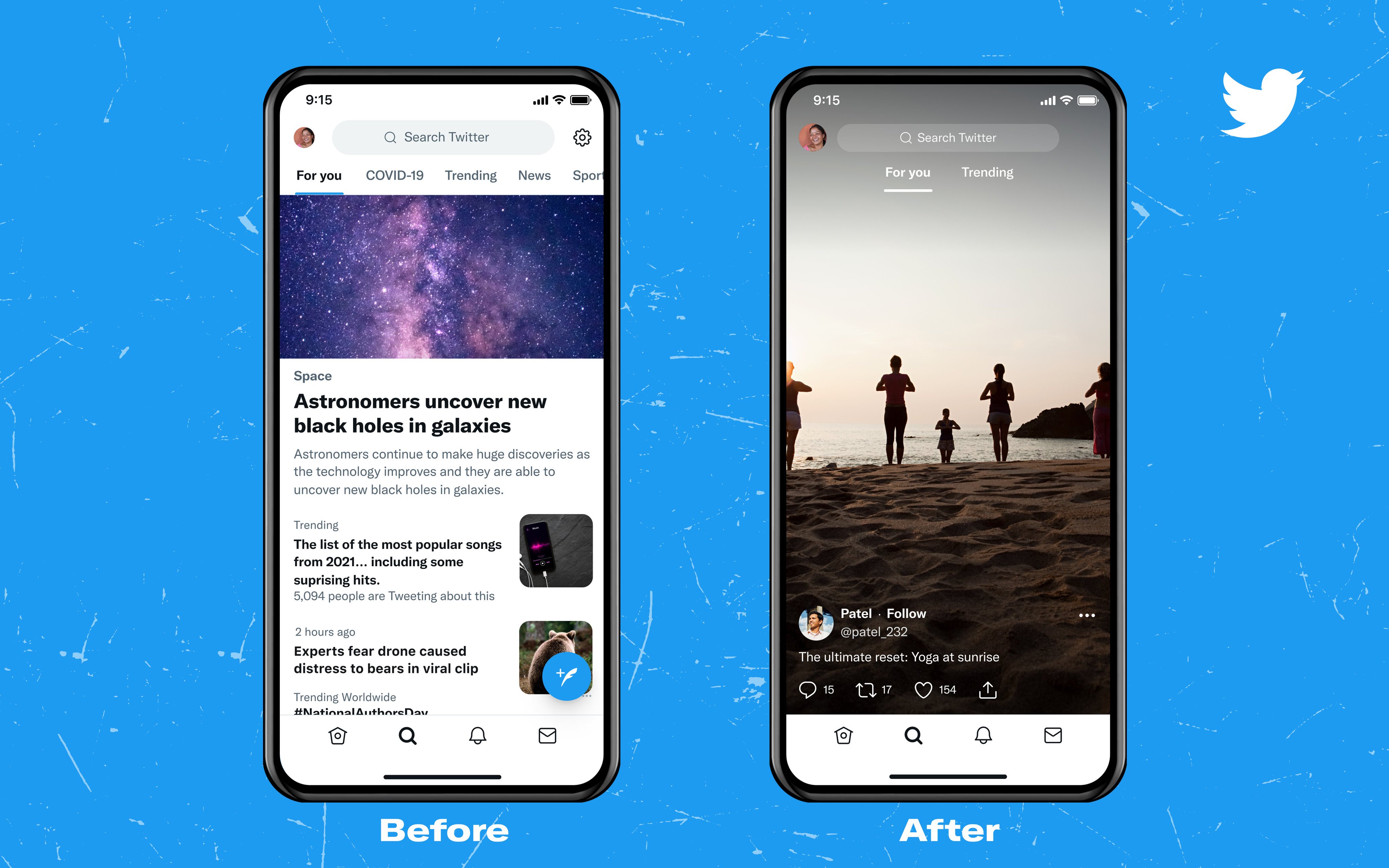 Twitter are testing a TikTok-style Explore page
