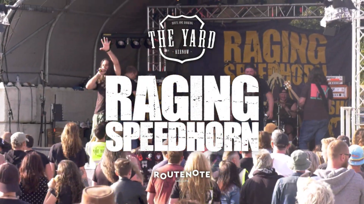 RouteNote Sessions presents Raging Speedhorn playing Hammer Down at The Yard
