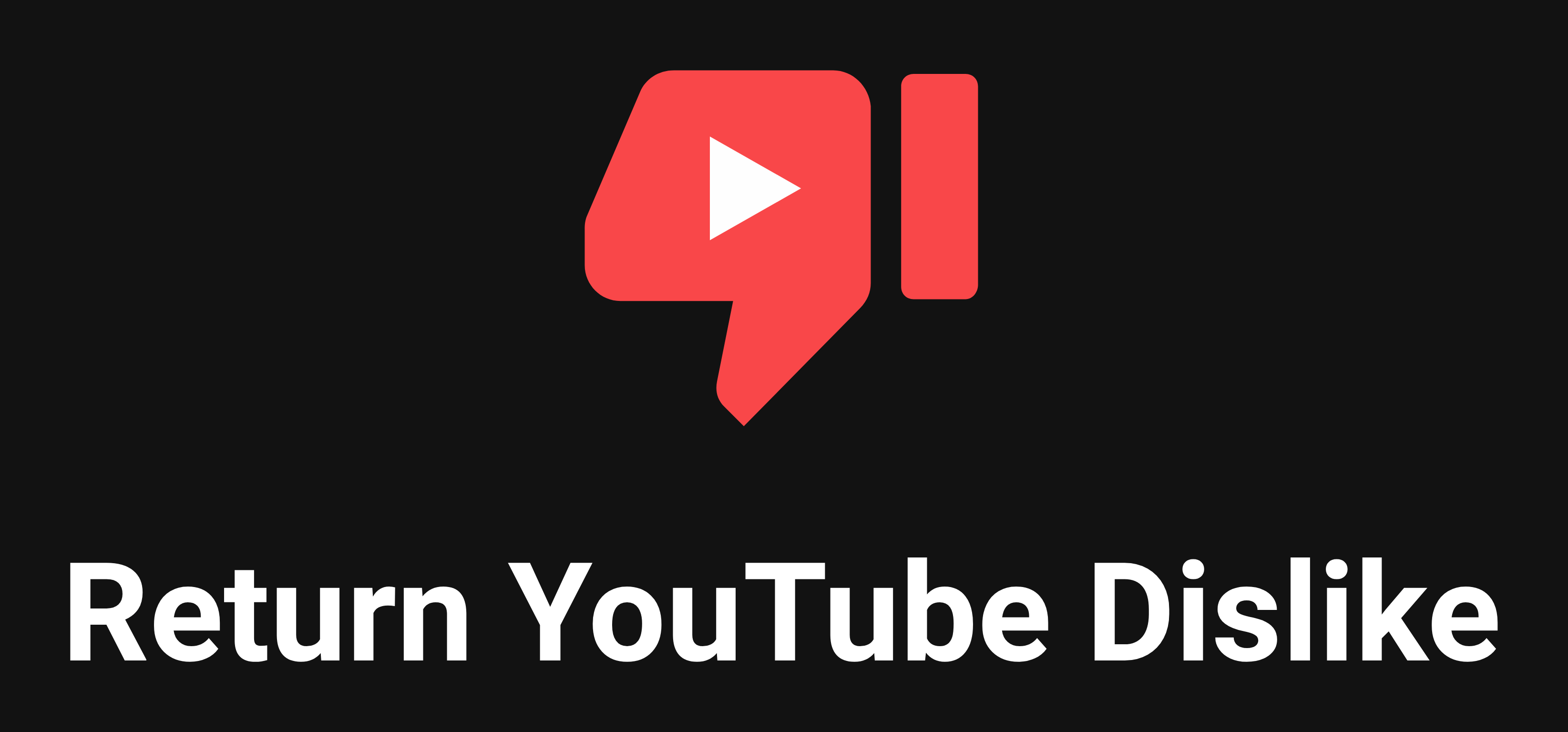How to get the YouTube dislike count back