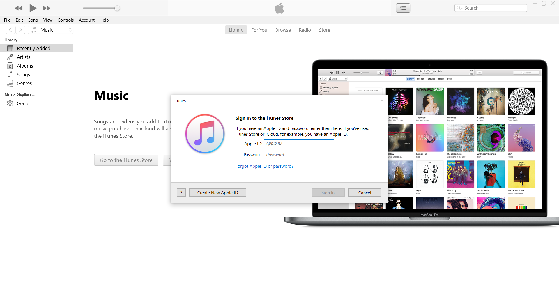 how to download itunes free trial music to computer