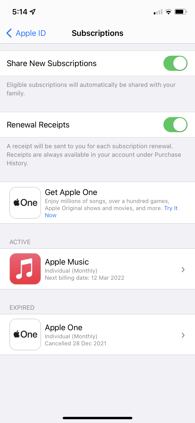 How to switch subscription type on iPhone step 3