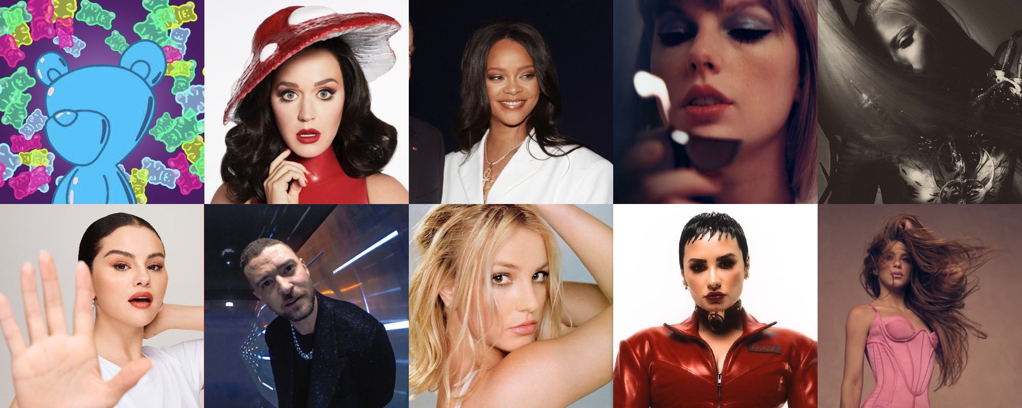 Top 10 most-followed music artists on Twitter in 2022