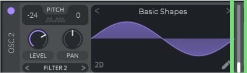 Wavetable position can be adjusted via a single parameter in any wavetable synthesizer.