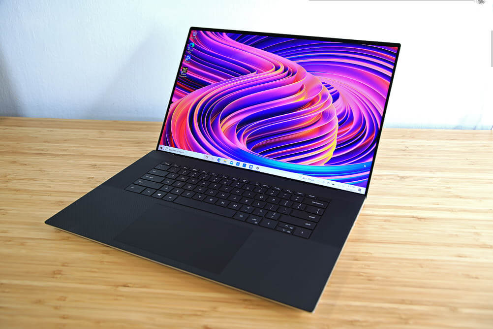 The display of the XPS 17 is beautiful, and coupling that with a pair of headphones will give you a high definition music production experience.
