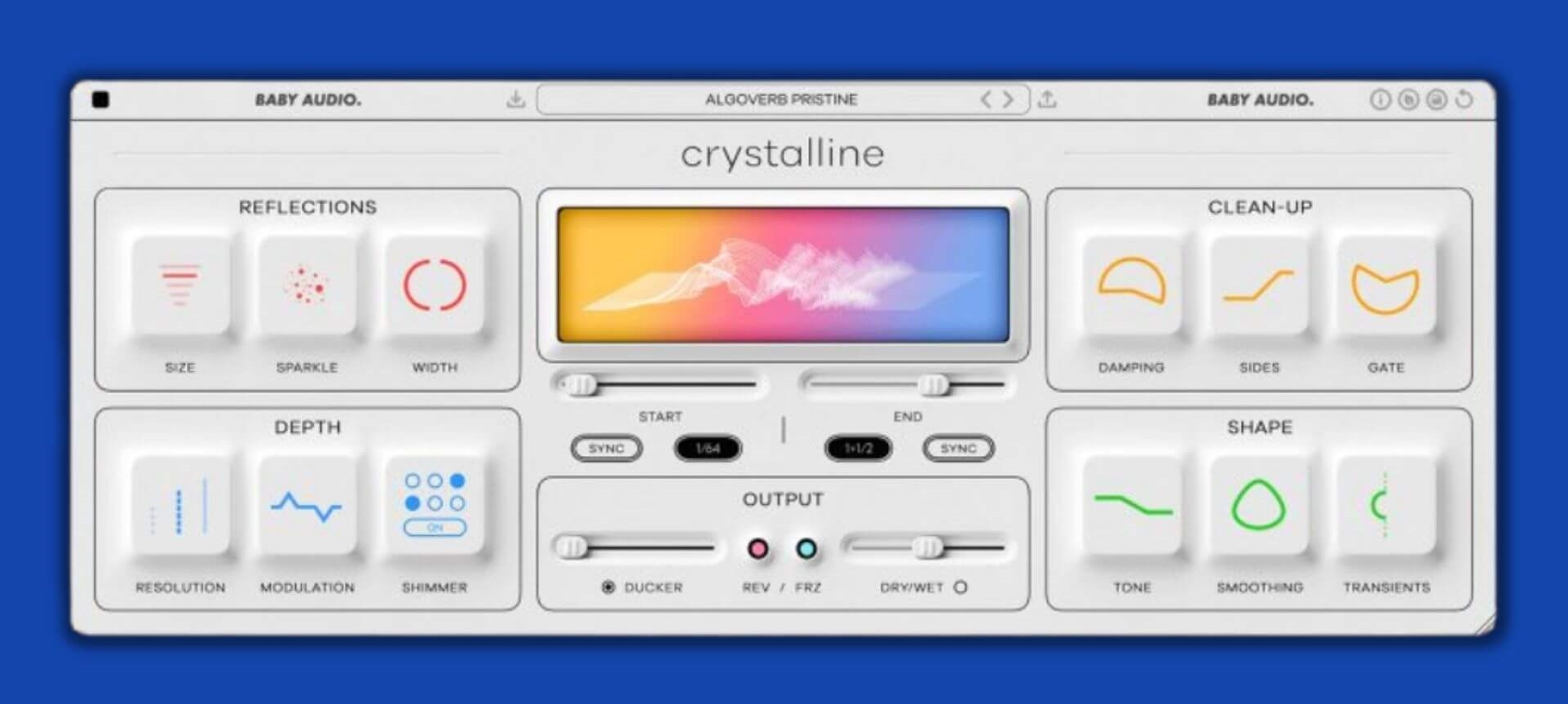Baby Audio Crystalline: a reverb that provides unprecedented control