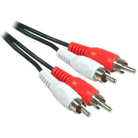 RCA cables are unbalanced cables that give have one cable per left/right channel. You
