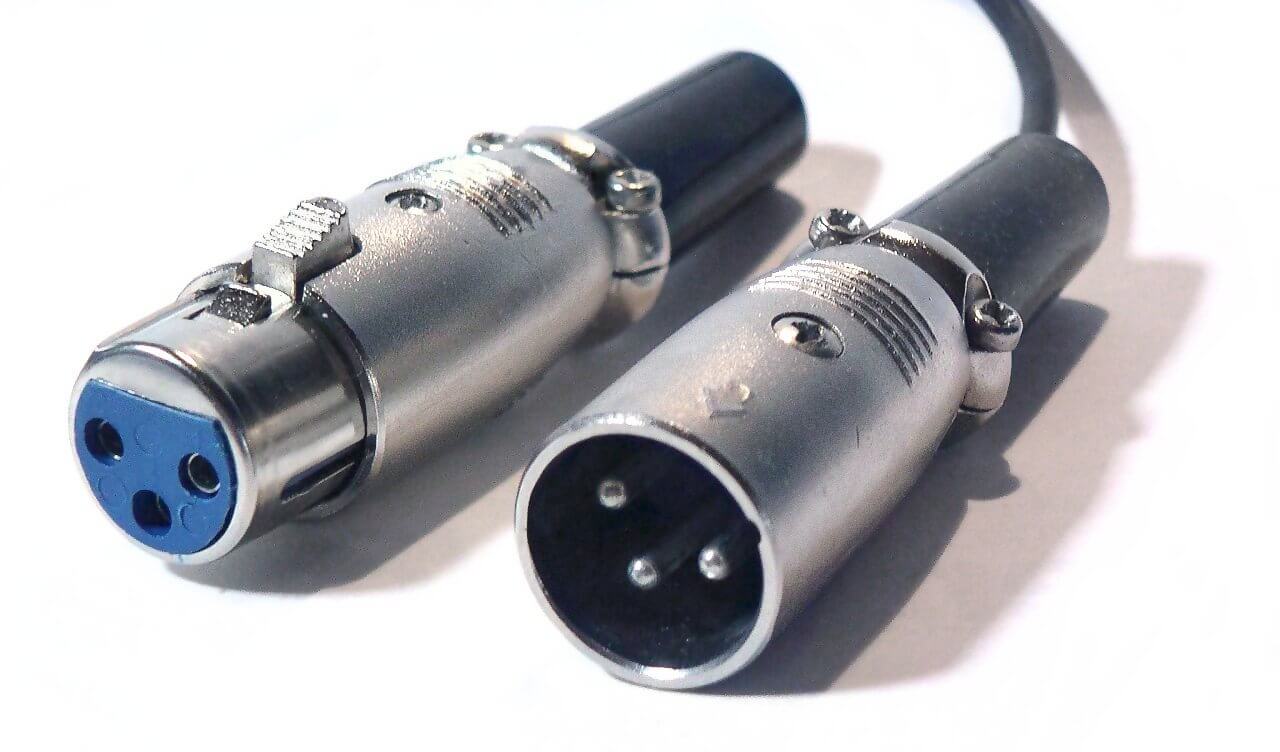XLR cables are the most common type of audio cables found in studios and on stage. They're balanced audio cables that we use to transmit signal from microphones and also to studio monitors and PA systems. 
