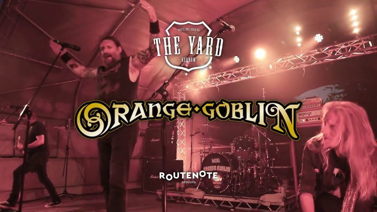 Heavy metal band Orange Goblin tear up The Yard in Cornwall
