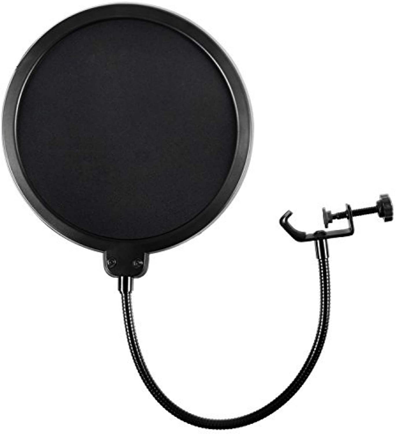 Earamble's pop filter is one of the best-selling pop filters.  Its gooseneck doesn't budge, and it's certainly affordable and durable.