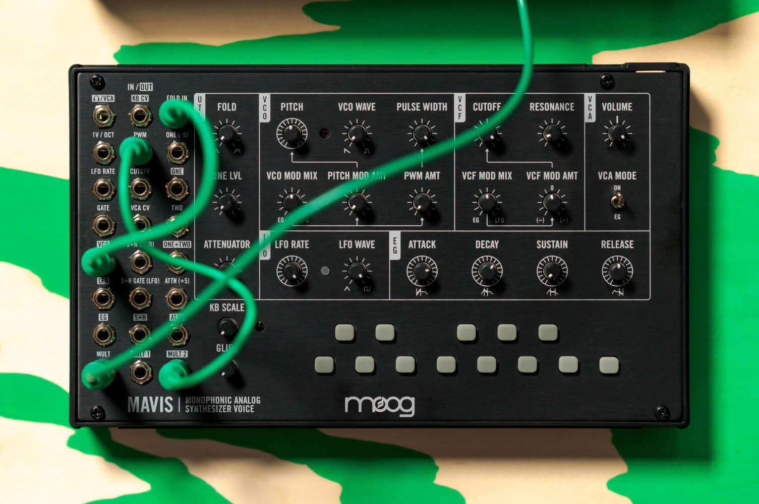 Moog Mavis: budget-friendly analog semi-modular synthesizer