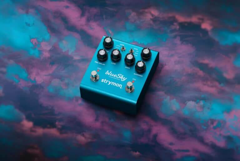 Strymon's next gen blueSKY can transform one dry note or chord into an encapsulating atmosphere.