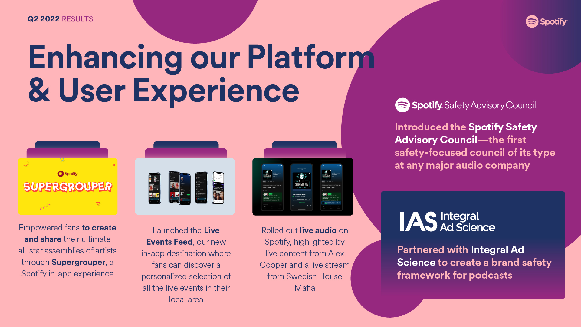 Spotify Enhancing our Platform & User Experience