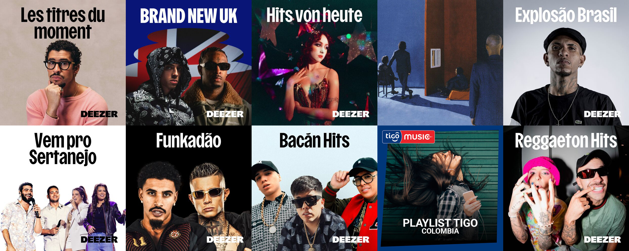 Top 10 des playlists suivies sur Deezer en 2025