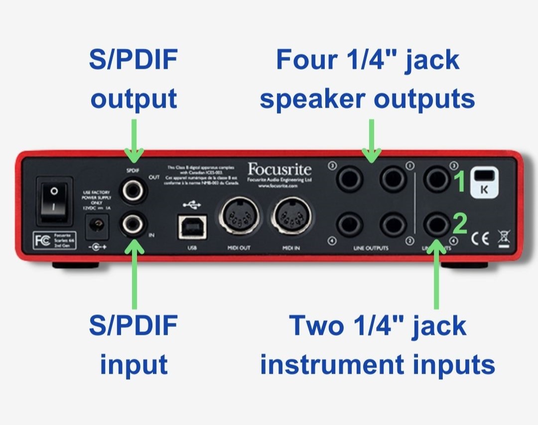 Audio interface Journey