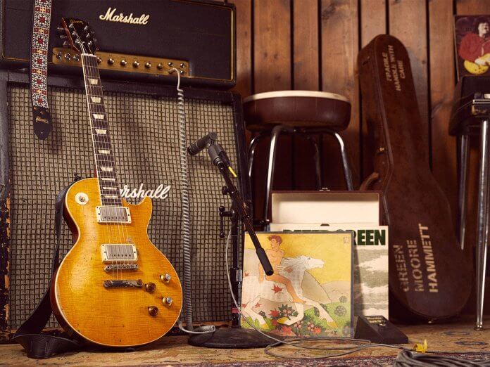 Gibson announces Kirk Hammett Greeny Les Paul