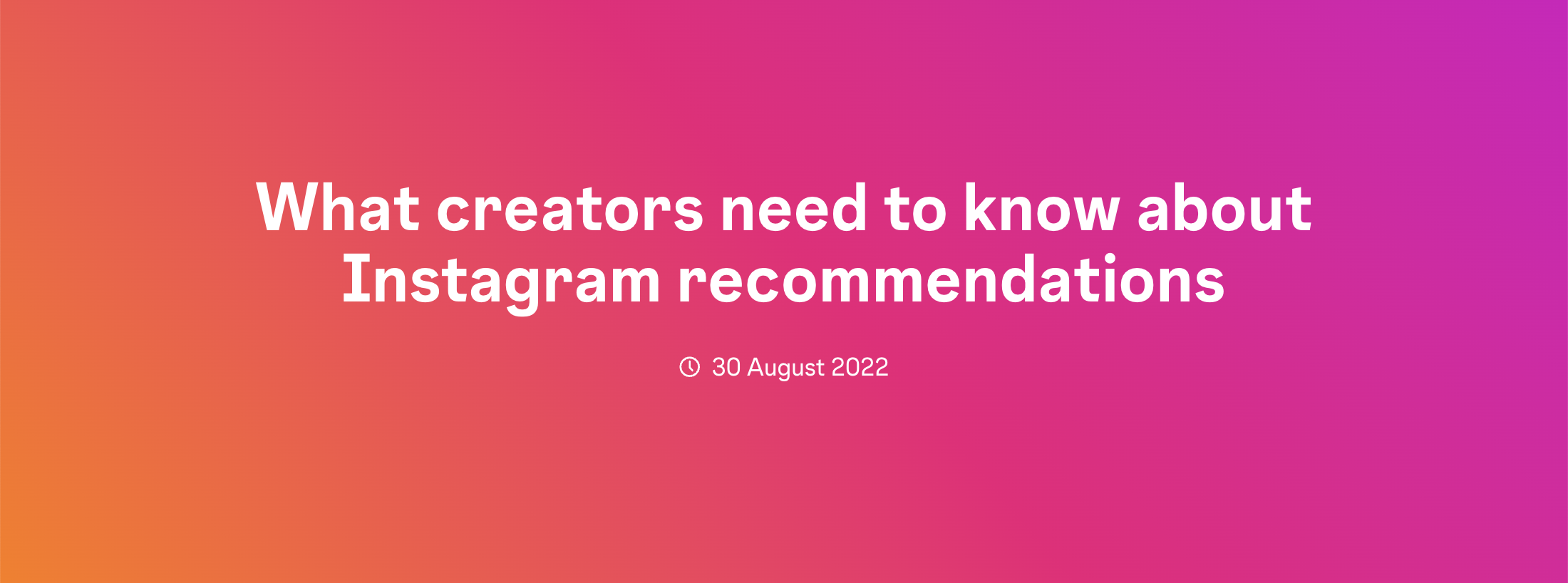 How to get recommended on Instagram