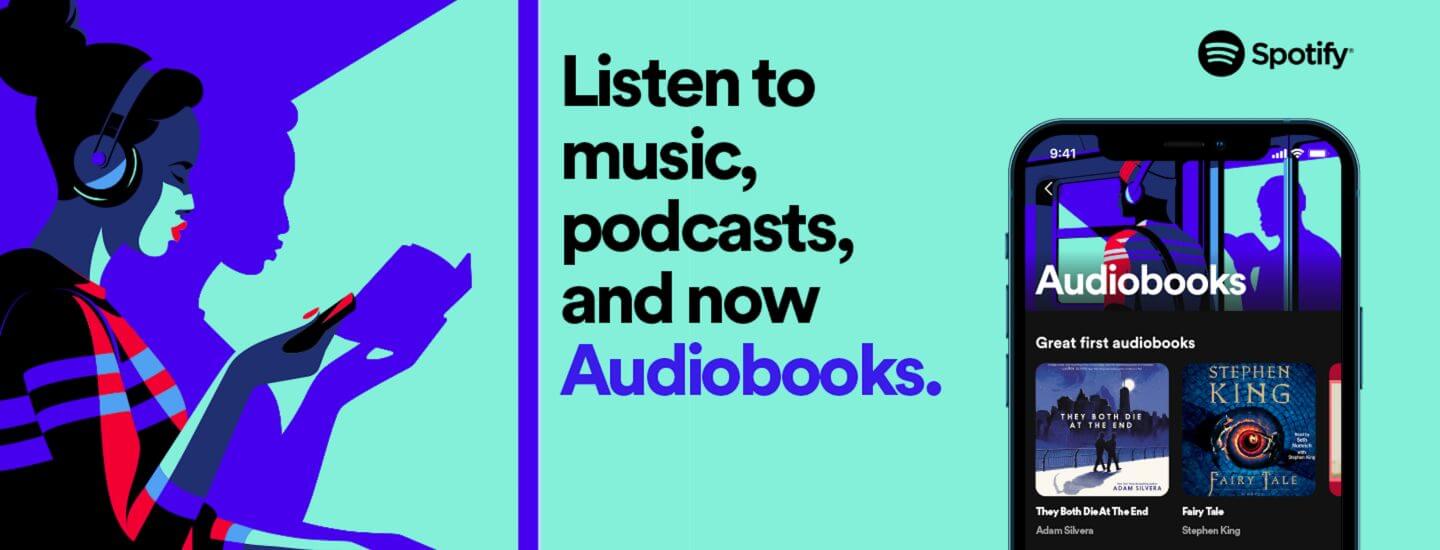 Spotify launches Audiobooks with 300,000  titles for U.S. listeners