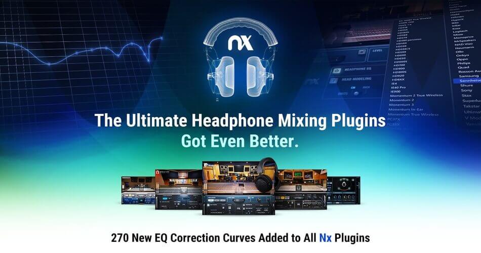 Waves update Nx headphone mixing plugins with 270 headphones