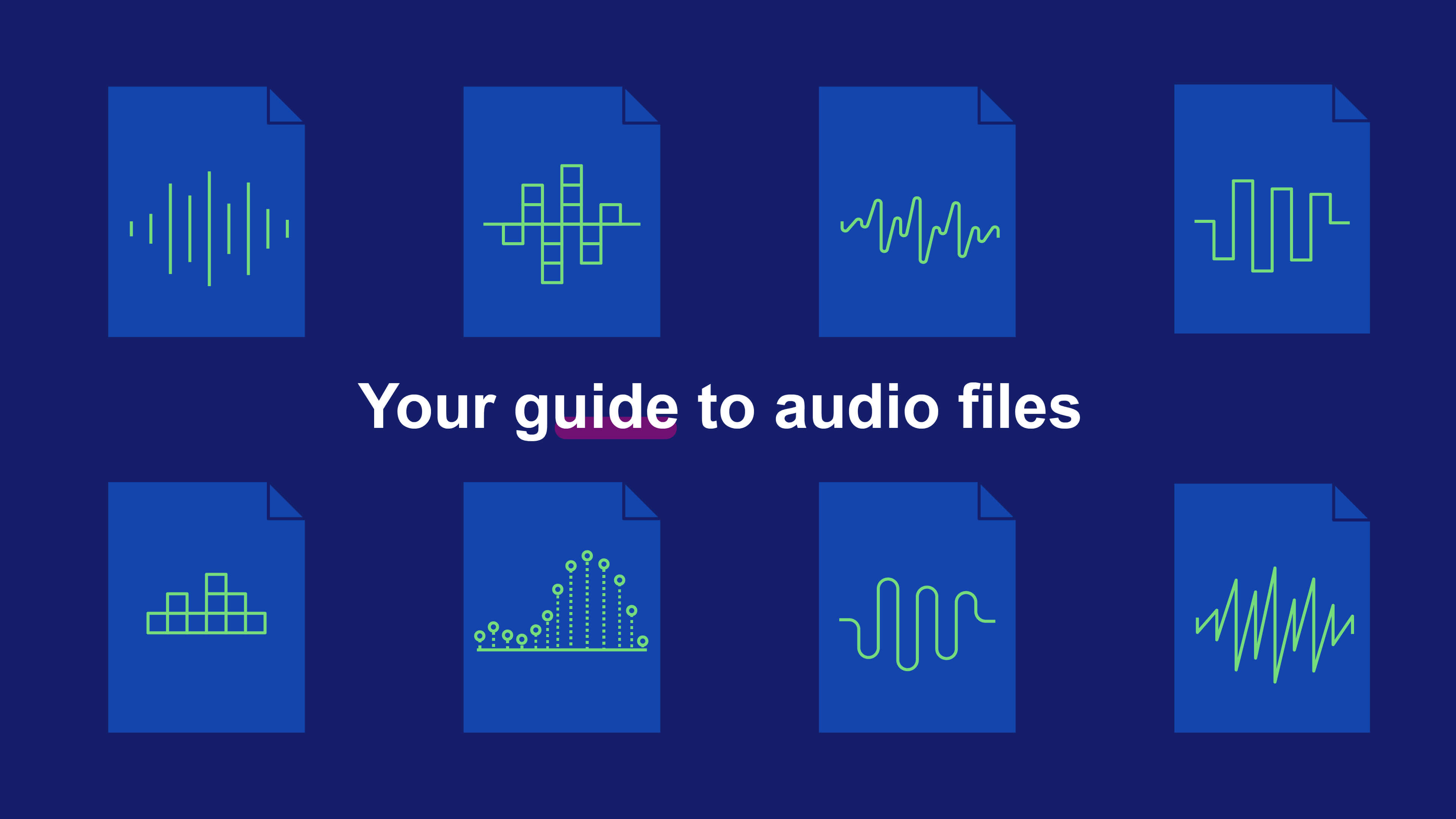 8 audio file types & lossy and lossless compression explained