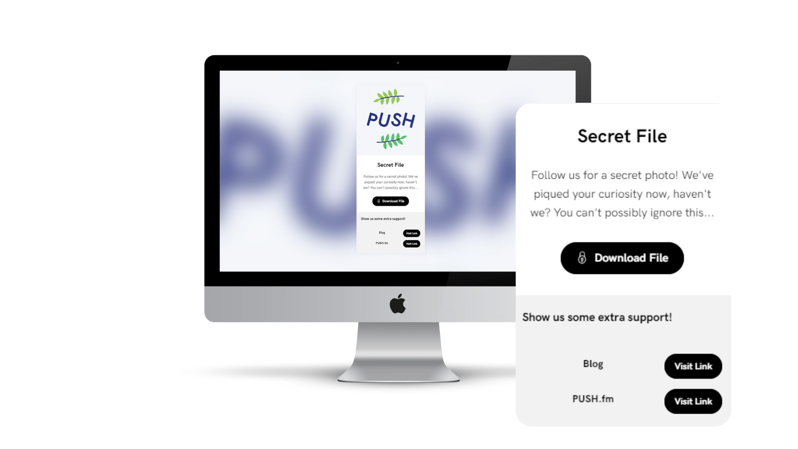 PUSH.fm – Reward Links: Reward your fans and yourself with this free marketing tool