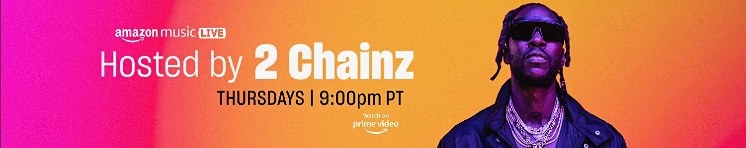 Amazon Music Live hosted by 2 Chainz.