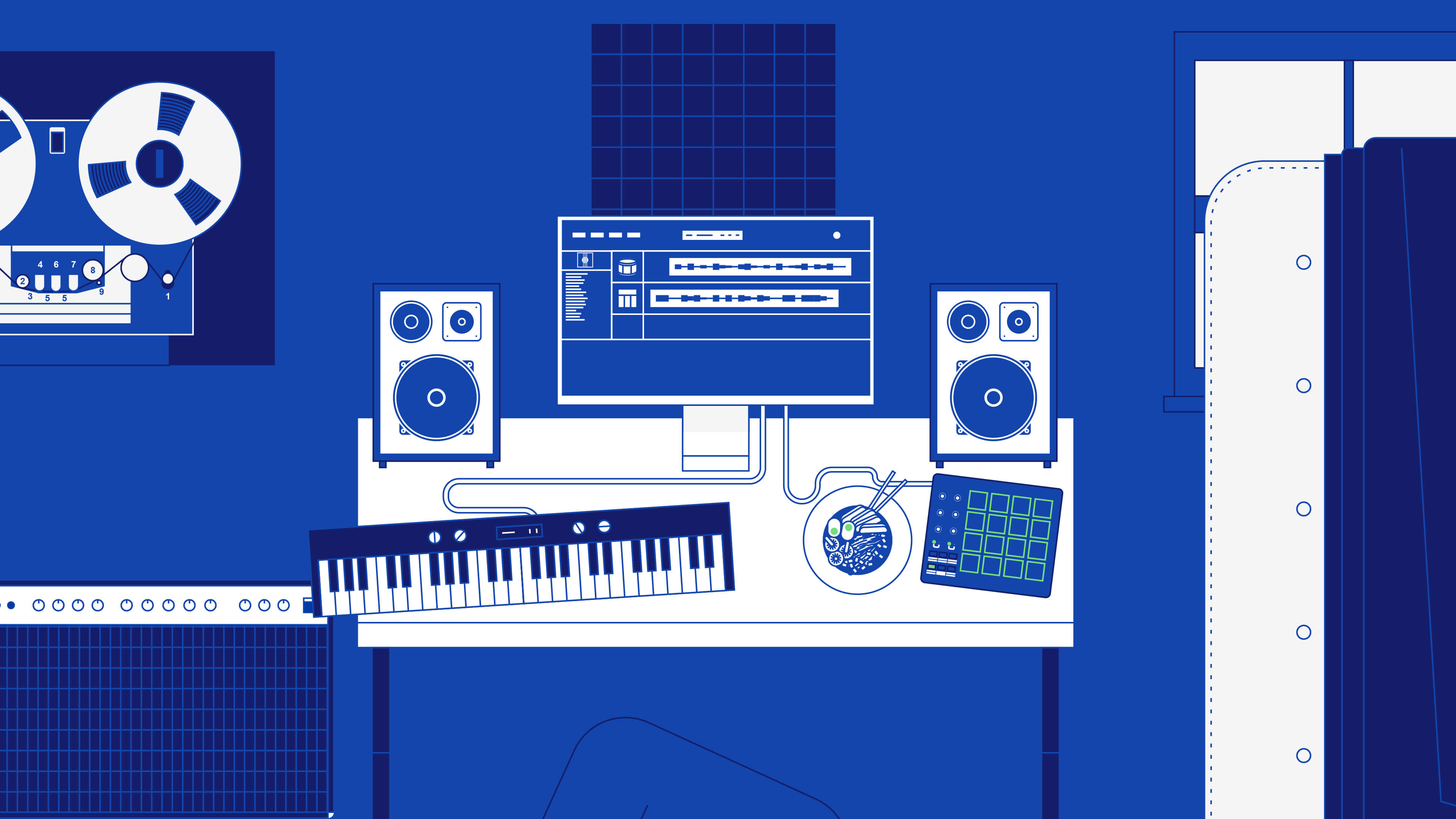 Music Studio Ultra, Music, Laptop, Tech, Sound, Studio, HD wallpaper