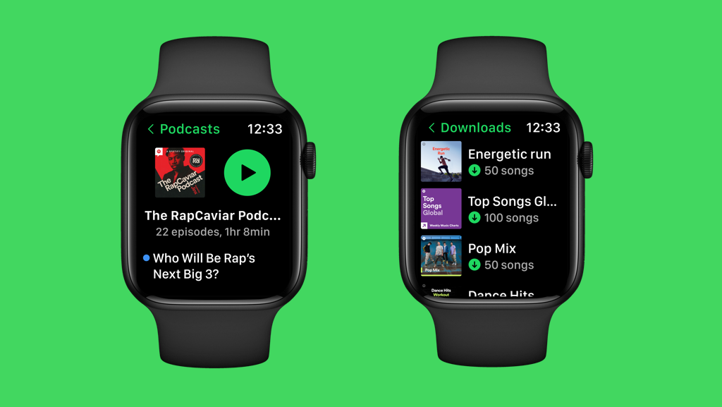 Spotify for Apple Watch gets an upgrade